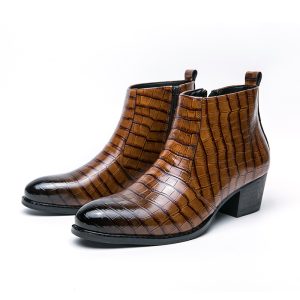 Casual Fashion Leather Boots Trendy British Style | ShopDecimals