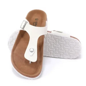 Women Cork Slipper Casual Beach Flip Flops Non-slip Slippers | ShopDecimals
