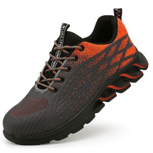 Men's Breathable Steel Toe Anti-smash And Anti-piercing Work Sneaker | ShopDecimals