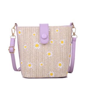 French Texture Popular Bag Female Net Red Messenger Bag Female Ins Single Shoulder Chain Bucket Bag | ShopDecimals