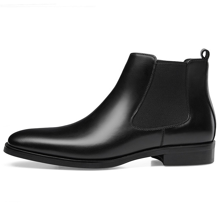 British Square Head Carved Ankle Boots | ShopDecimals