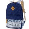 Geometric Patterned Canvas Bagpacks | ShopDecimals