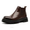 Low-top Boots Mid-Top British Style Men's Shoes | ShopDecimals