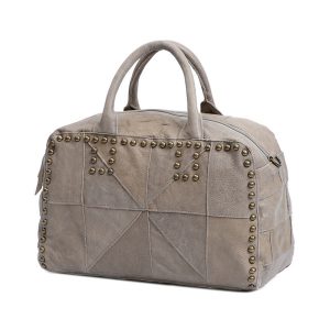 Retro Rivet Single Shoulder Messenger Bag Large Capacity Ladies Handbag | ShopDecimals