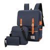 Three-piece Backpack Large Capacity Simple Business Computer Bag | ShopDecimals