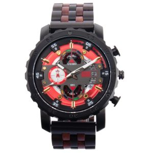 Multifunctional Luminous Large Dial Wood Table Watch | ShopDecimals