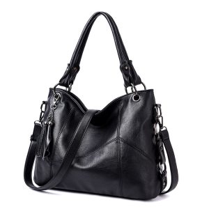 Handbag Tassel Soft Leather Big Bag