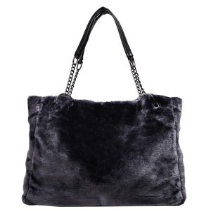 Large-capacity Fashion Plush Chain Shoulder Bag | ShopDecimals