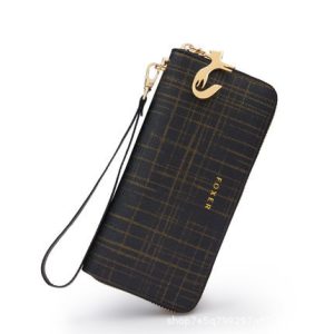 Women's Long Zipper Wallet Large Capacity Cowhide Clutch | ShopDecimals