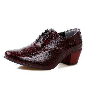 British Fashion Shoe Men Have Raised Pointy Tips Shoes | Shopdecimals