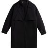 Winter Mid-length Lapel Trench Coat | ShopDecimals