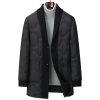 Light Luxury Men's Mid-length Down Jacket | ShopDecimals