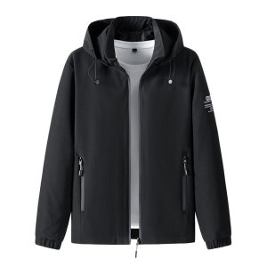 Hooded Jacket Men's Casual Korean Style Jacket | ShopDecimals