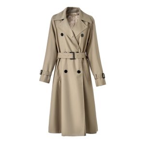 Trench Autumn And Winter Women's Mid-length High-grade Sense Petite Coats | ShopDecimals