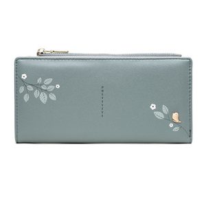 Printing Zipper Folding Wallet, Multi-Card Position PU Student Wallet | ShopDecimals