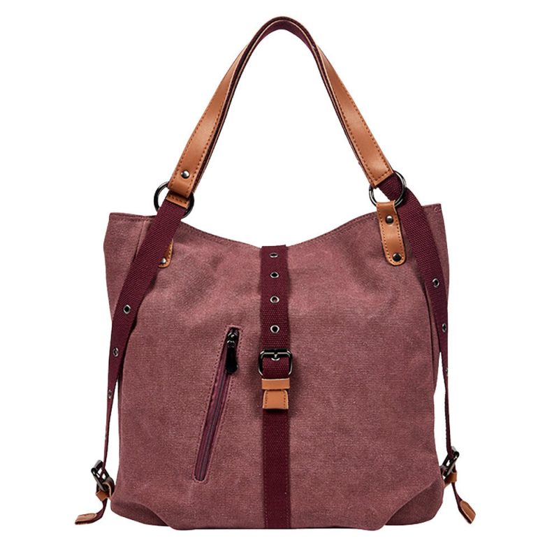 Large Capacity Bucket Messenger Backpack | ShopDecimals