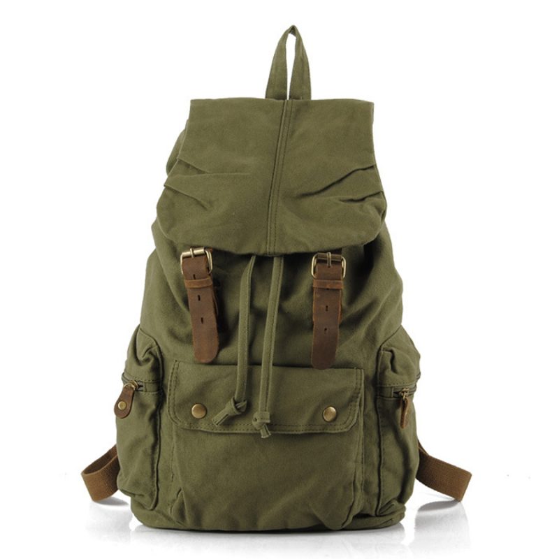 Leisure Backpack Large Capacity Canvas Bag | ShopDecimals