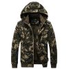 Casual Men's Jacket Camouflage Printed Outerwear | ShopDecimals