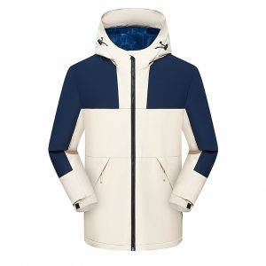 Fleece Thickened One-piece Windproof Waterproof Jacket | ShopDecimals