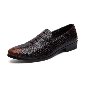 Fashion British Style Retro Pointed Casual Small Leather Shoes | ShopDecimals