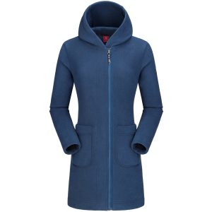 Mid Long Fleece Jacket with Hood | ShopDecimals