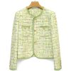 Green Short Coat Summer Breathable Thin Jacket | ShopDecimals