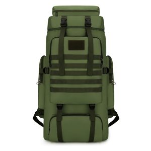 Canvas Large Capacity Backpack Travel Bag Men's Backpack Outdoor Sports Mountaineering Bag Hiking Retro Military Bag | ShopDecimals