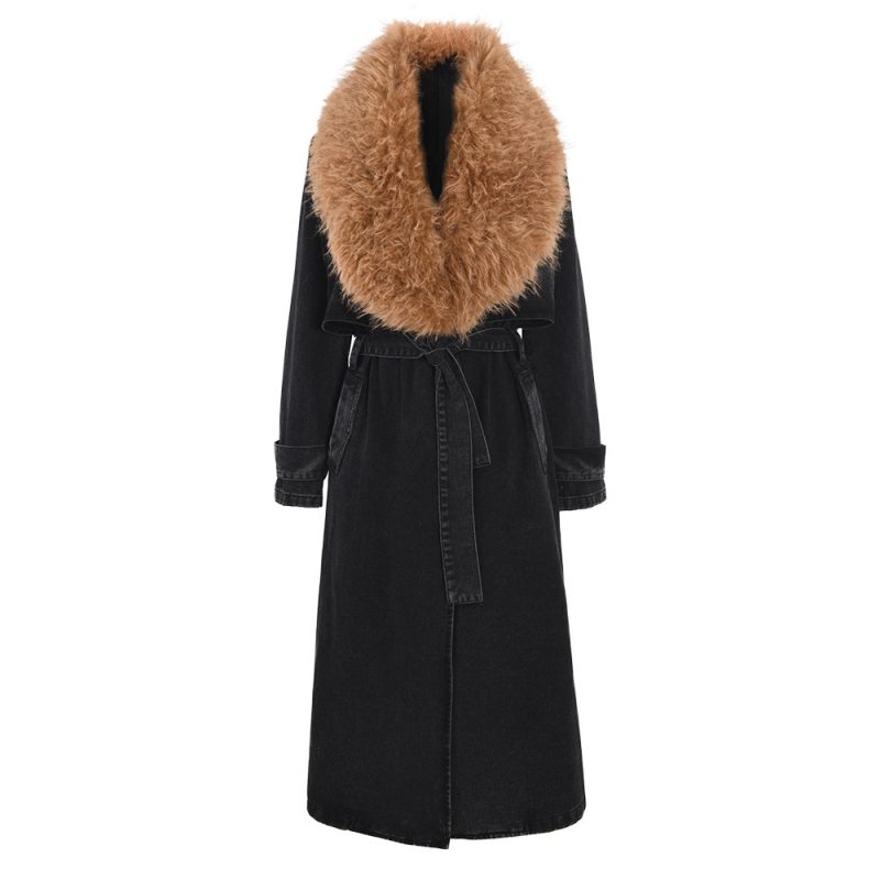 Women's Fashion Denim Trench Coat | ShopDecimals