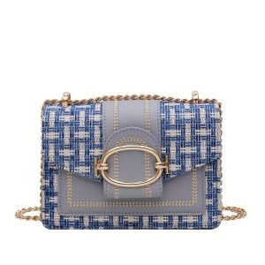 PU Crossbody Bag, Small Fragrance Style, Women's Shoulder Bag, Sense Of Luxury, Emotional Chain Small Bag | ShopDecimals