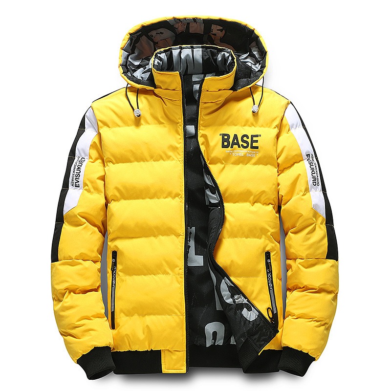 Winter Baumwolle wattierte Herren verdickte Mantel Jacke | ShopDecimals - Bild 5 von 5