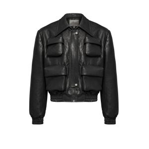 Short Multi-pocket Profile Design Spring And Autumn Leather Jacket Men's Loose Leisure Short Coat | ShopDecimals