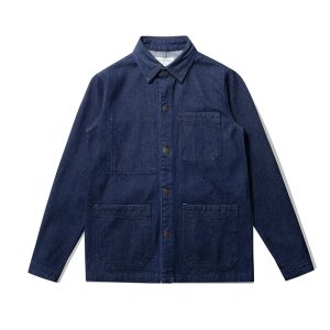 Women's Retro French Workwear Denim Jacket | ShopDecimals