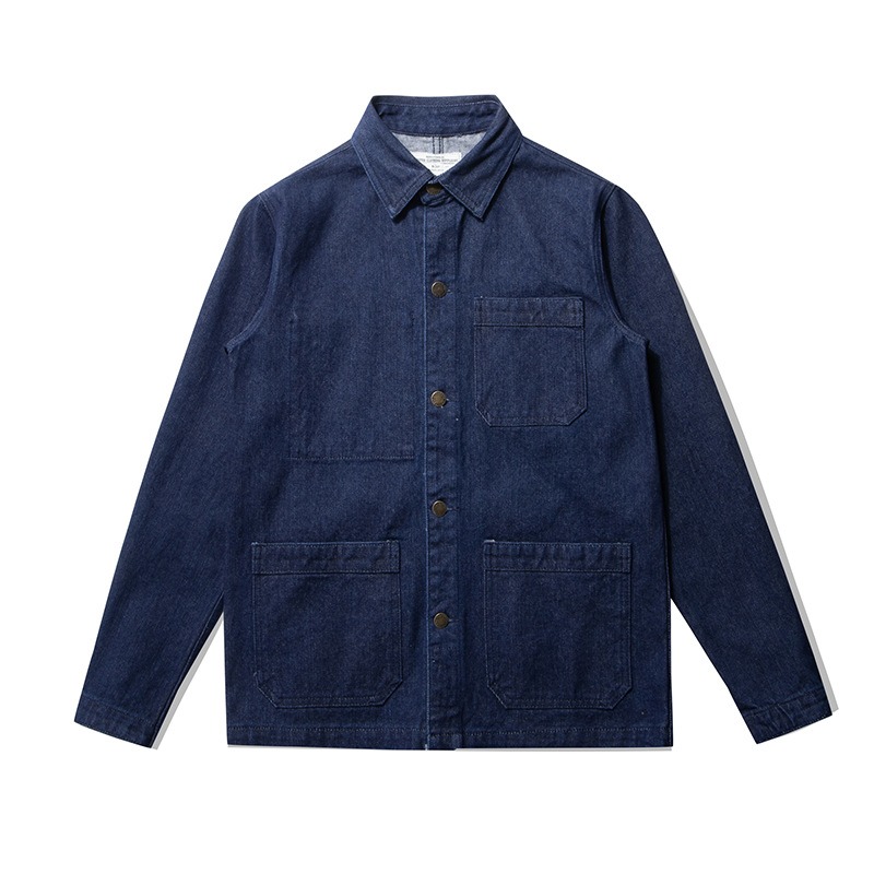 Women's Retro French Workwear Denim Jacket | ShopDecimals