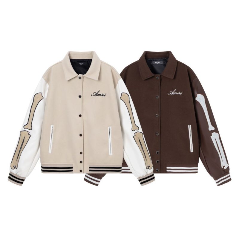 Autumn And Winter Stickers Bone Embroidered Woolen Jacket | ShopDecimals
