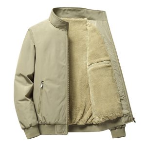 Collar Cotton-padded Coat Oversized Coat Men | ShopDecimals