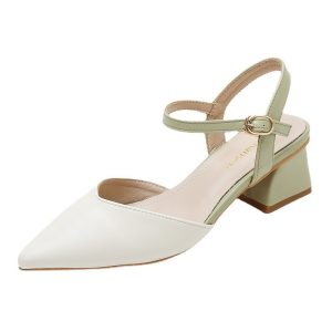 Summer New French Women's Chunky Heels | ShopDecimals