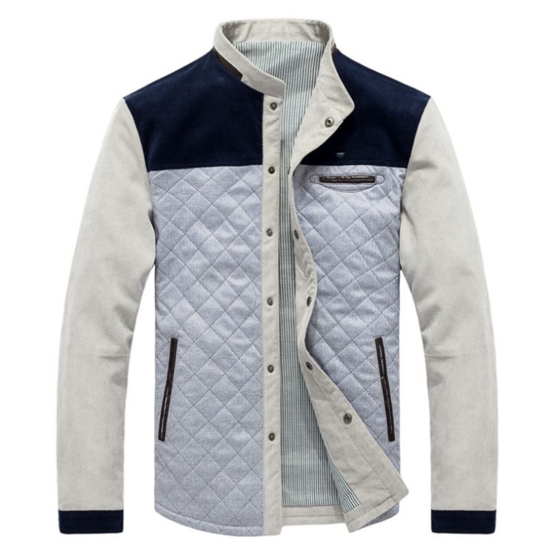 Spring Autumn New Men's Casual Jackets Solid Men Patchwork Slim Fit Coats Male Tracksuit Mens | ShopDecimals