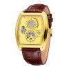 Men's Fashion Casual Square Hollow Mechanical Watch Automatic Mechanical Watch | ShopDecimals