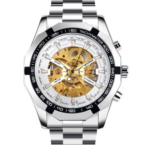 Business Fashion Watch Steel Belt Hollow | ShopDecimals