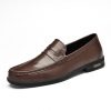 New British Breathable Casual Leather Shoes Men | ShopDecimals