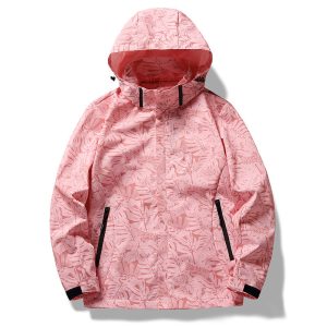Casual Camouflage Shell Jacket Hooded Color Loose Men | ShopDecimals