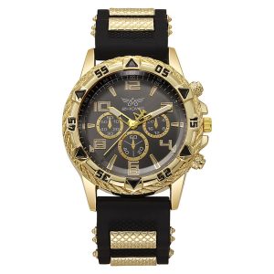 Watch Silicone Band Blue Light Glass Men's Watch | ShopDecimals