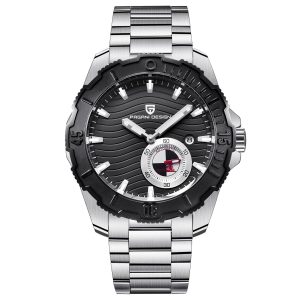 Multifunctional Sports Watch Waterproof Steel Band Watch | ShopDecimals