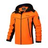 Hooded Men's Outdoor Windproof Shell Jacket | ShopDecimals