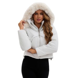 Women's Removable Sleeves Fake Two Pieces Cotton-padded Waistcoat | ShopDecimals