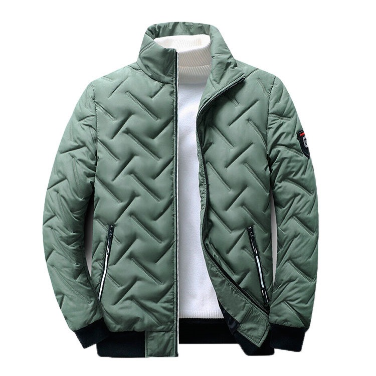 Men's Autumn Winter Coat Short Stand Collar Lightweight Jacket | ShopDecimals