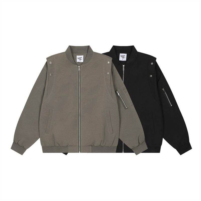 Fashion Personalized Baseball Uniform Men's Jacket | ShopDecimals