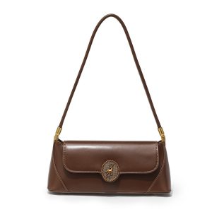 Women's Shoulder Bag All-match Retro Textured Handbag | ShopDecimals