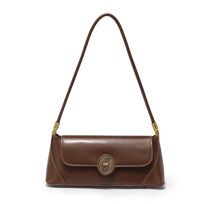 Women's Shoulder Bag All-match Retro Textured Handbag | ShopDecimals