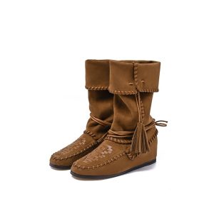 Slimming Sense Of Relaxation Western Cowboy Boot | ShopDecimals